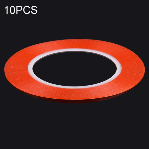 10 Pcs 1mm Width Double Sided Adhesive Sticker Tape Length