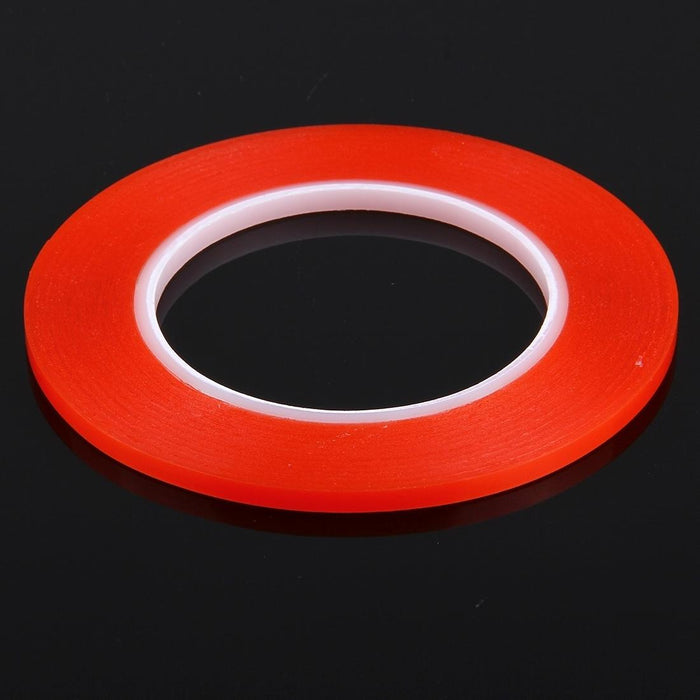 10 Pcs 2mm Double Sided Adhesive Sticker Tape 25m Length