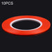 10 Pcs 3mm Double Sided Adhesive Sticker Tape 25m Length