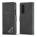 Dual Side Buckle Leather Phone Cover For Samsung Galaxy z