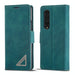 Dual Side Buckle Leather Phone Cover For Samsung Galaxy z