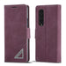 Dual Side Buckle Leather Phone Cover For Samsung Galaxy z