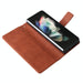 Lambskin Flip Leather Case With Pen Slot For Samsung Galaxy