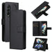 Lambskin Flip Leather Case With Pen Slot For Samsung Galaxy