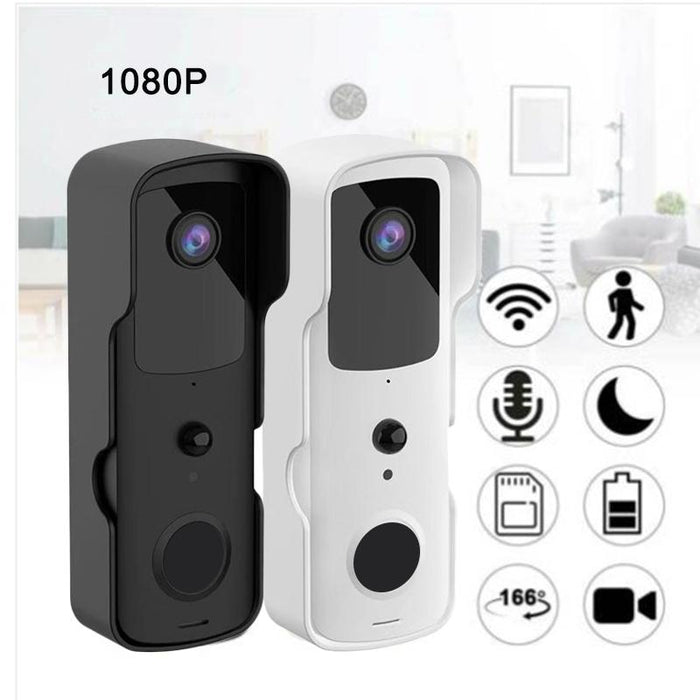 Smart Wifi Video Doorbell Support Two-Way Intercom & Night Vision