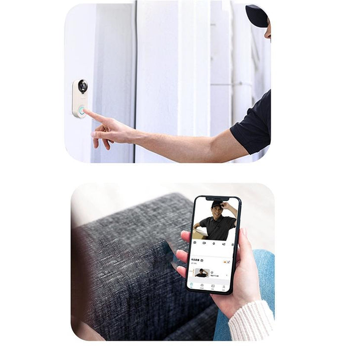 150 Degree Wide Angle 1080P Smart Doorbell Set