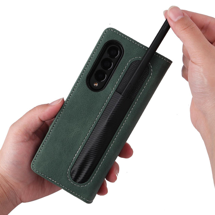 Detachable Leather Folding Case For Samsung Galaxy z Fold 4