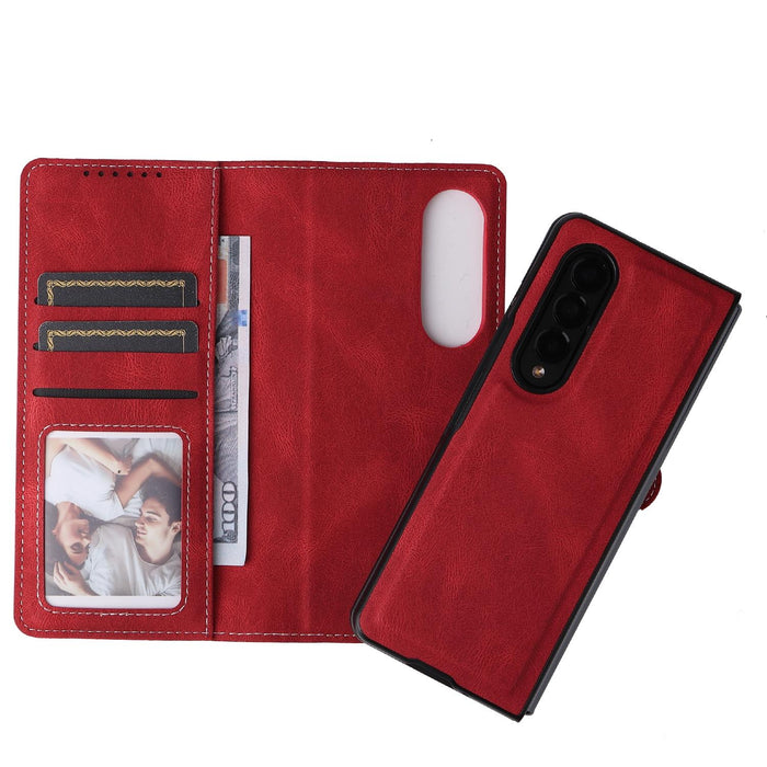 Detachable Leather Folding Case For Samsung Galaxy z Fold 4