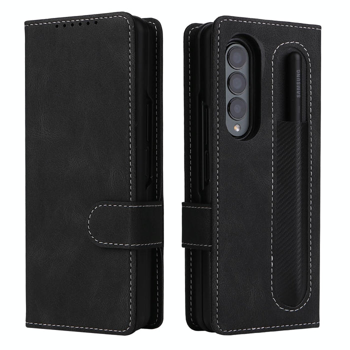 Detachable Leather Folding Case For Samsung Galaxy z Fold 4