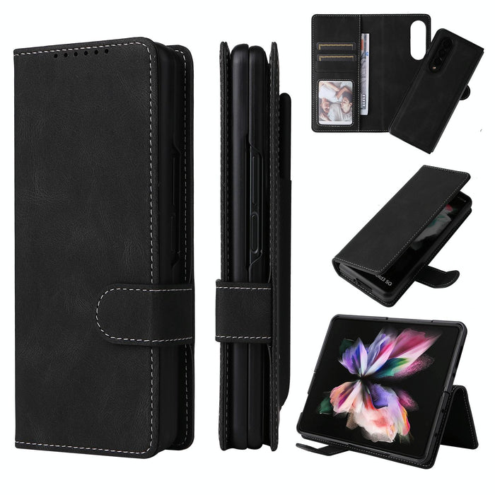 Detachable Leather Folding Case For Samsung Galaxy z Fold 4