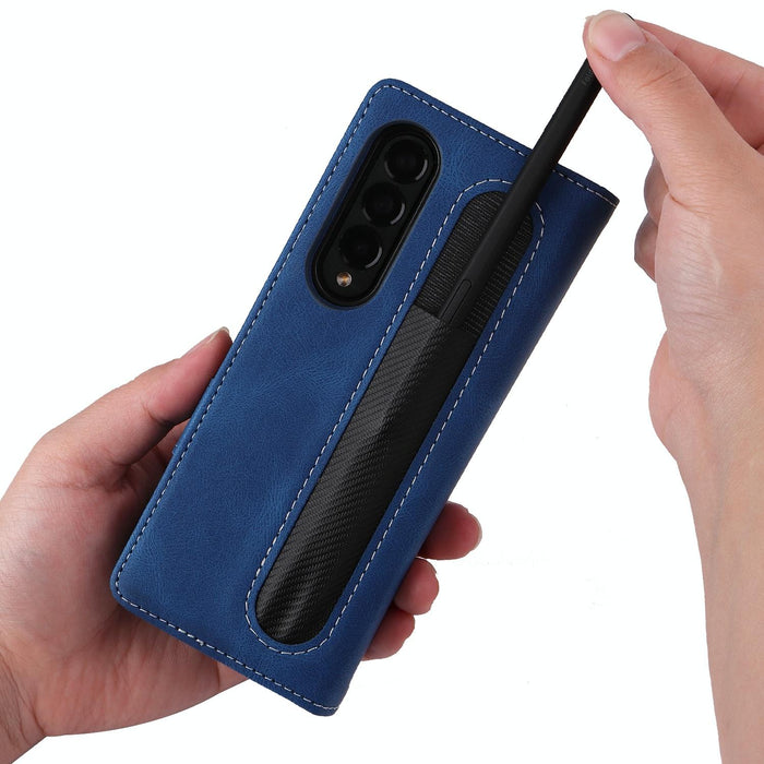 Detachable Leather Folding Case For Samsung Galaxy z Fold 4