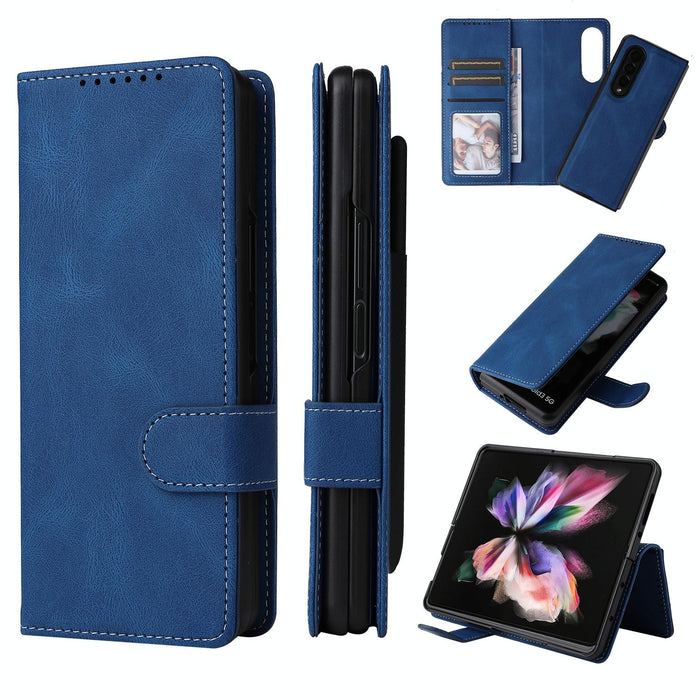 Detachable Leather Folding Case For Samsung Galaxy z Fold 4