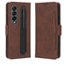 Leather Phone Case With Calf Texture And Card Slots