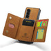 3 Fold Multi Card Phone Case For Dg.ming M2 Series Samsung