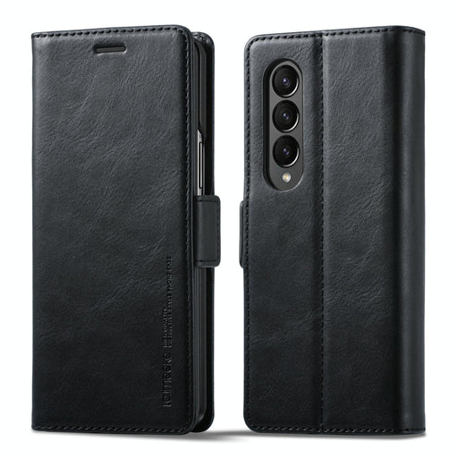 Secure Rfid Leather Phone Case For Samsung Galaxy z Fold 4