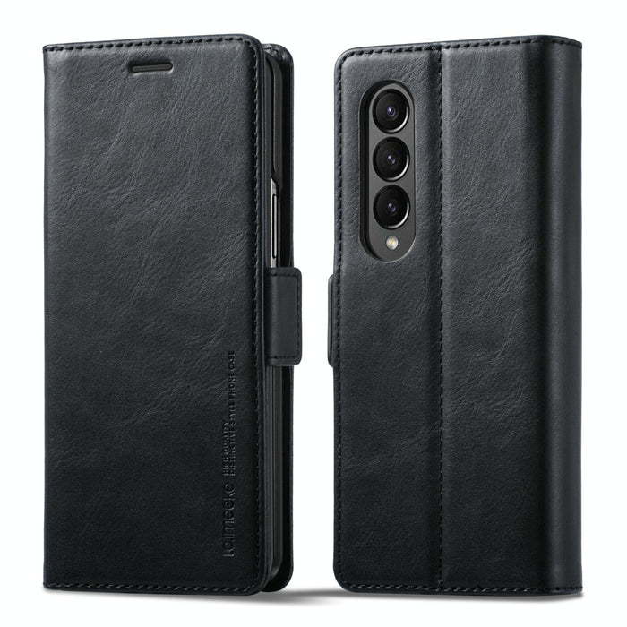 Secure Rfid Leather Phone Case For Samsung Galaxy z Fold 4