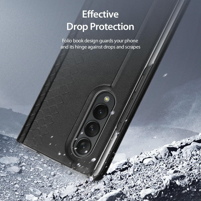 Samsung Galaxy z Fold 4 Dux Ducis Bril Pu Tpu Case