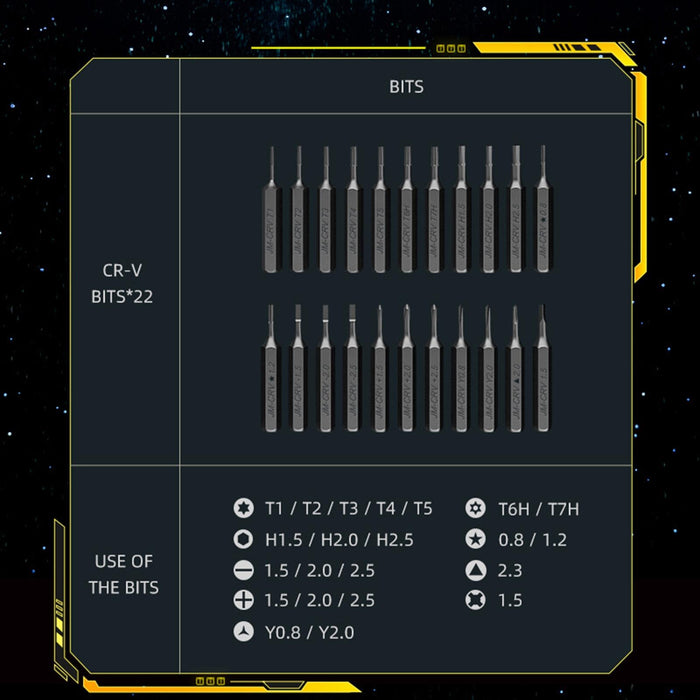 Jakemy Jm 8185 69 In 1 Multi Function Screwdriver Tool Set