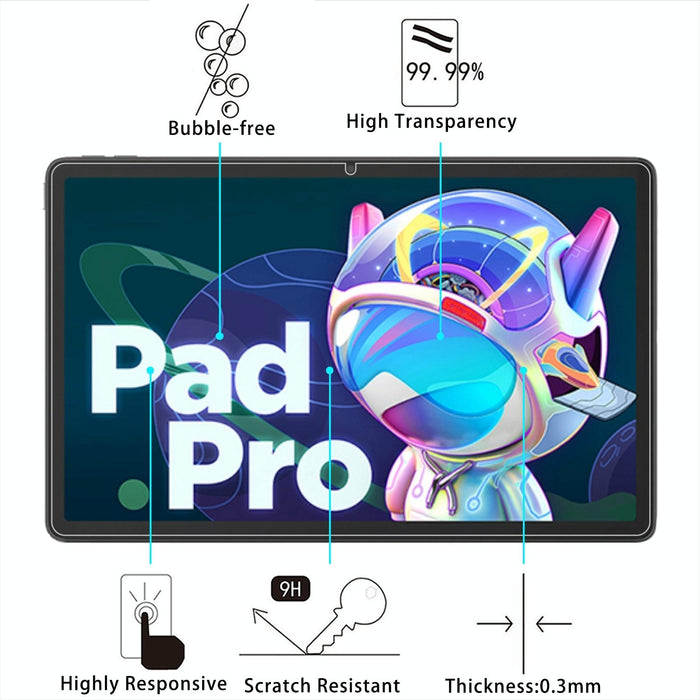 9H 0.3Mm Explosion-Proof Tempered Glass Film For Lenovo Pad Pro 2022 11.2 Inch / Tab P11 Pro Gen 2 11.2 / Xiaoxin Pad Pro 2022