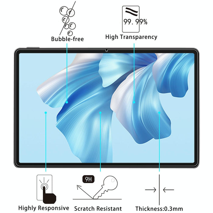 Pack Of 25 9h 0.3mm Tempered Glass For Huawei Matebook e Go