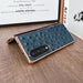 Ostrich Texture Leather Phone Case For Samsung Galaxy z