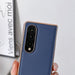 Nano Electroplating Pu Phone Case Skyline Series