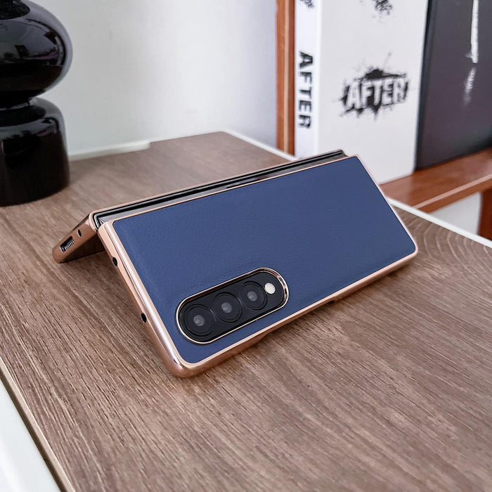 Nano Electroplating Pu Phone Case Skyline Series