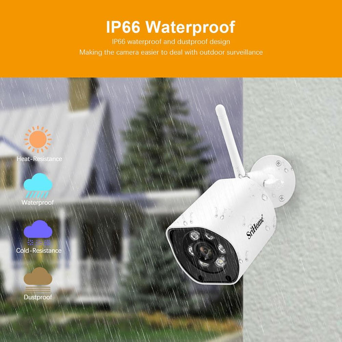 4.0Mp Ai Humanoid Tracking Wifi Outdoor Surveillance Camera