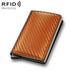 Carbon Fiber Rfid Wallet for Men