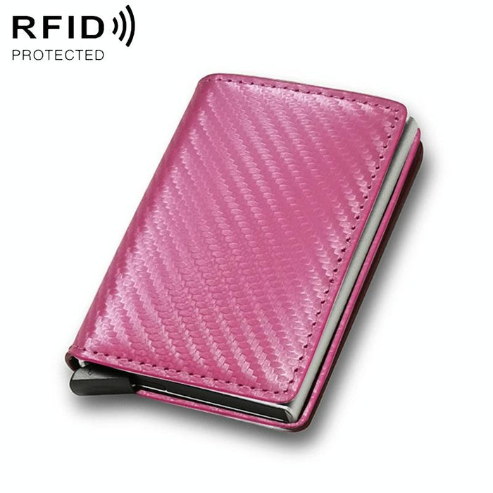 Carbon Fiber Rfid Wallet for Men