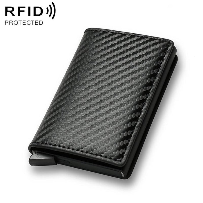Carbon Fiber Rfid Wallet for Men