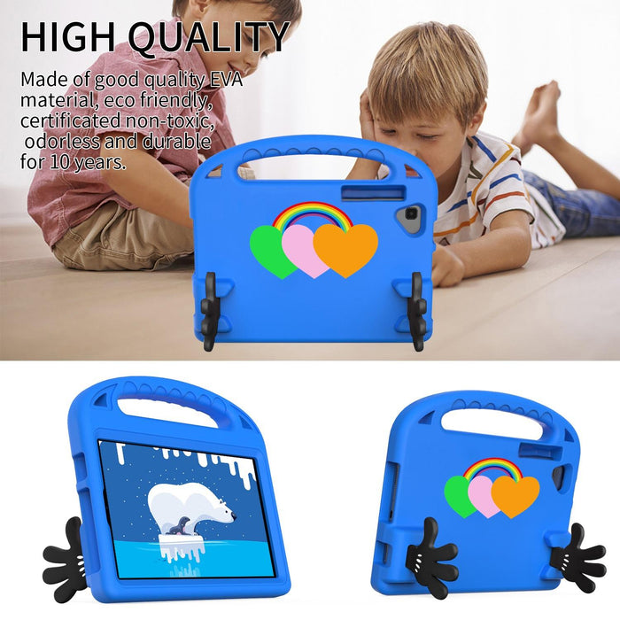 For Huawei Matepad 10.4 2022 Love Small Palm Holder Eva Tablet Case Blue