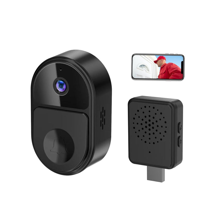 Mini Ultra Wide Angle Smart Video Doorbell Support Two-Way Voice