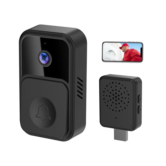 90 Degree Wide Angle Wireless Smart Video Doorbell