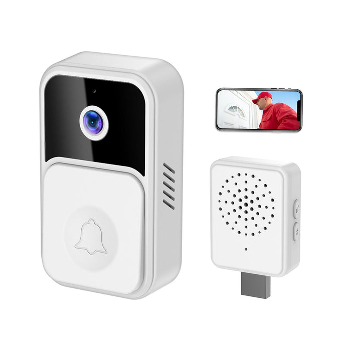 90 Degree Wide Angle Wireless Smart Video Doorbell