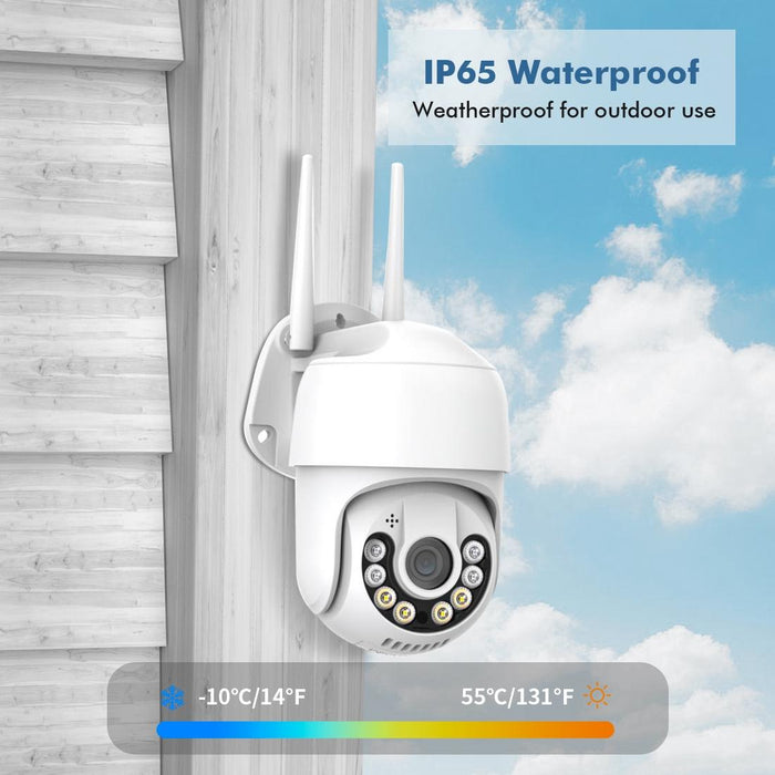 1920 X 1080P Hd 2Mp Wireless Wifi Smart Surveillance Camera Support Night Vision & Motion Detection & Two-Way Audio & Tf Card