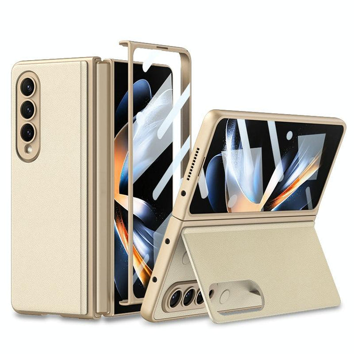 Ultra Thin Folding Leather Case With Stand For Samsung