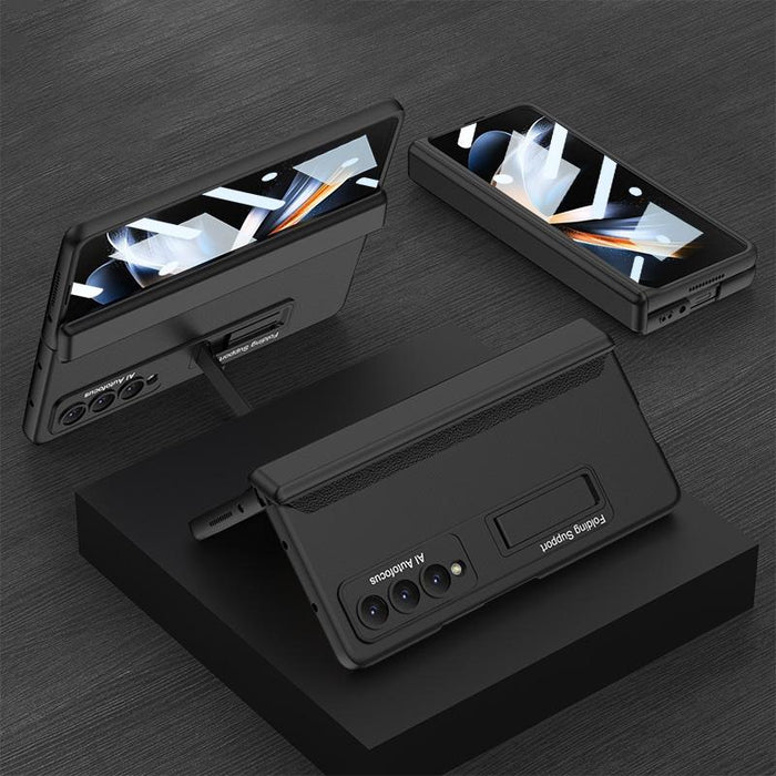 Foldable Magnetic Hinge Phone Case For Samsung Galaxy z