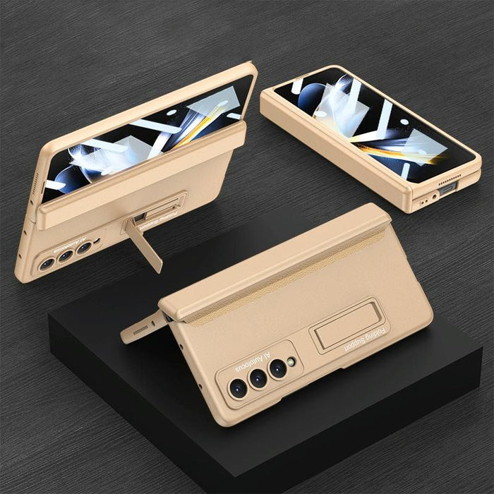 Foldable Magnetic Hinge Phone Case For Samsung Galaxy z