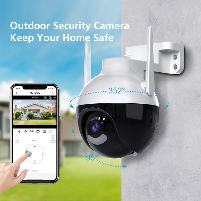 4Mp Hd Wireless Wifi Smart Surveillance Camera