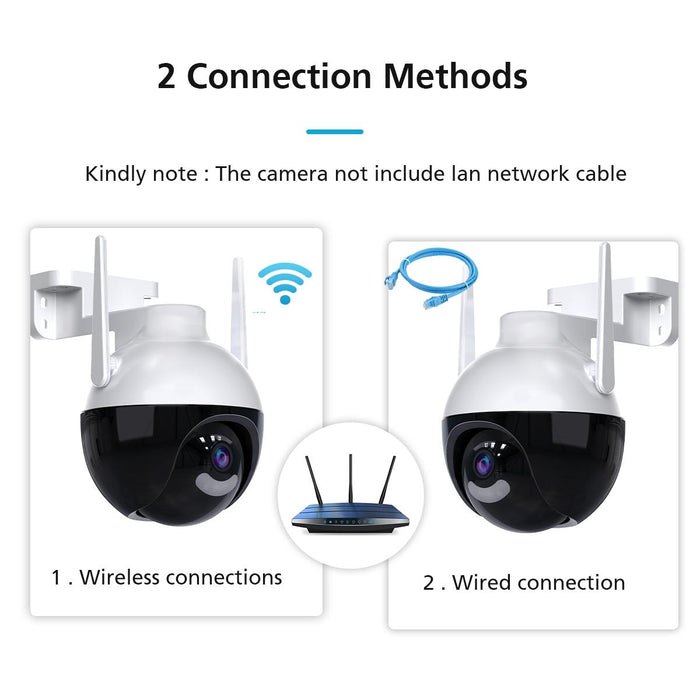 4Mp Hd Wireless Wifi Smart Surveillance Camera