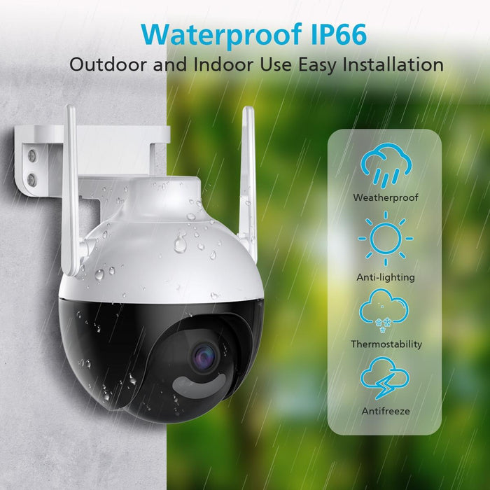 4Mp Hd Wireless Wifi Smart Surveillance Camera