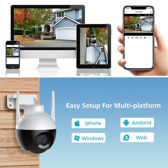 4Mp Hd Wireless Wifi Smart Surveillance Camera