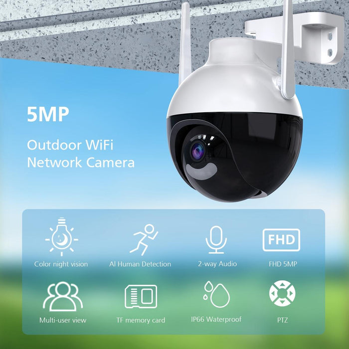 8Mp Hd Wireless Wifi Smart Surveillance Camera