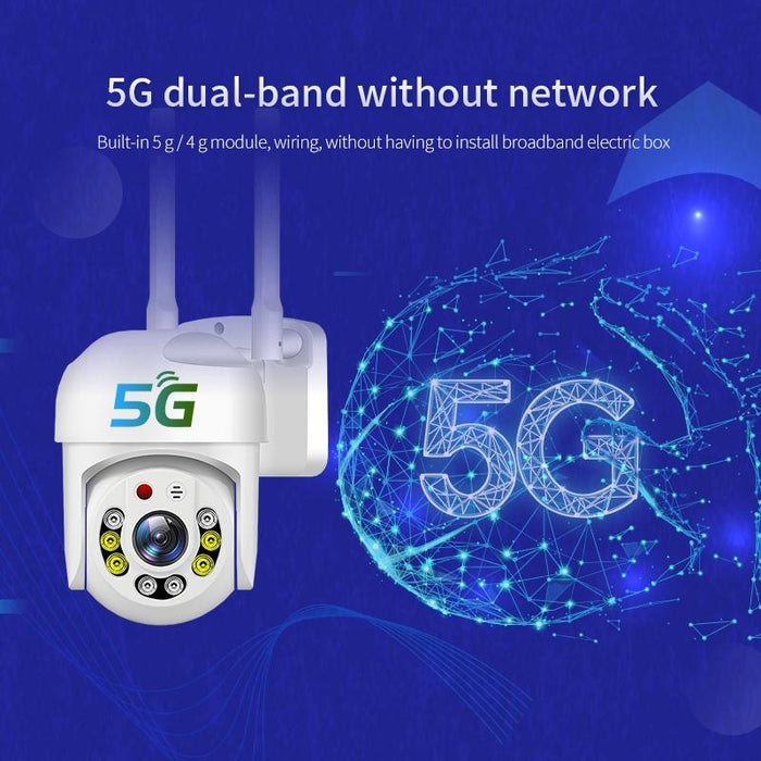 2Mp Hd Ip66 Waterproof 5G Dual Band Wireless Wifi Camera