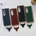 Electroplated Crocodile Leather Phone Case For Samsung