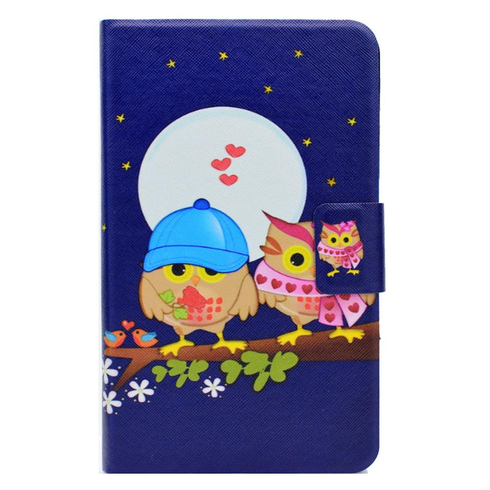 Electric Pressed Left Right Flat Feather Case With Sleep Function Pen Cover & Card Slot & Holder