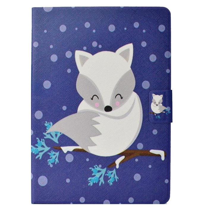 Electric Pressed Left Right Flat Feather Case With Sleep Function Pen Cover & Card Slot & Holder