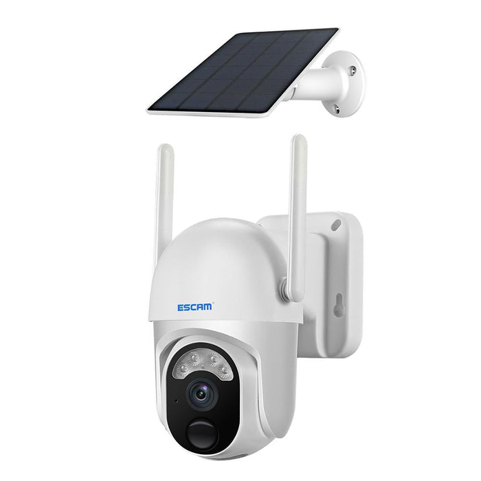 3Mp Cloud Storage Pt Wifi Pir Alarm Ip Camera With Solar Panel Battery Support Full Colour Night Vision & Two Way Audio