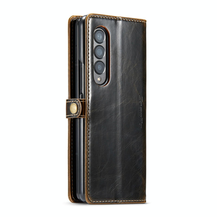 Crazy Horse Leather Phone Case Caseme 003 For Samsung